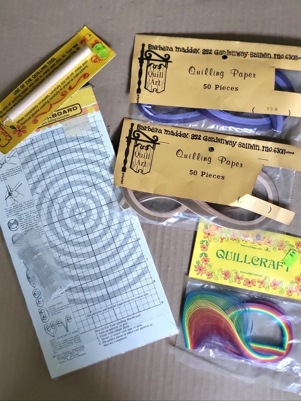 QuillCraft Multicolor Quilling Paper Kit